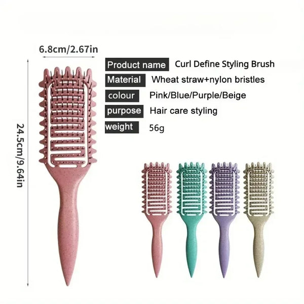 Curl Define Styling Detangling Brush