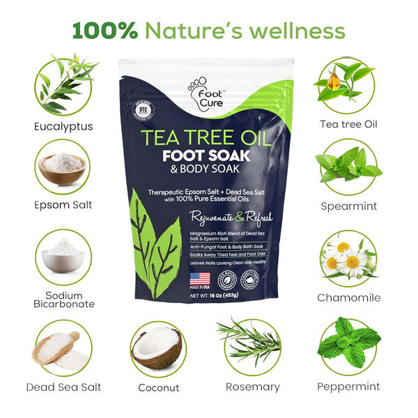 Revive Foot Soak Tea Tree Spa