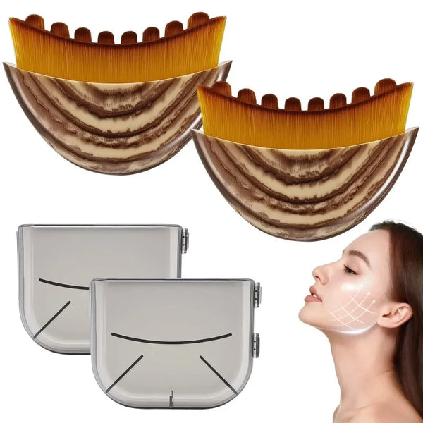 Contour Lymphatic Face Sculpting Brush