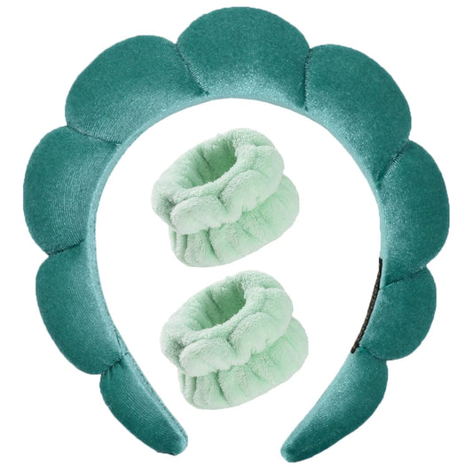 Velvet Spa Headband Set